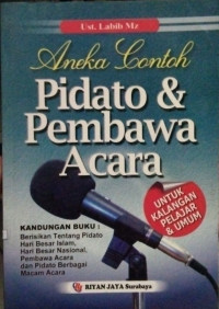 Image of Aneka Contoh Pidato & Pembawa Acara