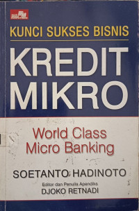 Image of Kunci Sukses Bisnis Kredit Mikro