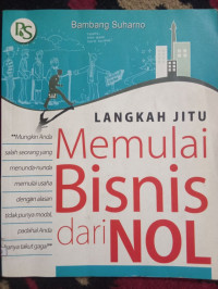 Image of Langkah Jitu Memulai Bisnis Dari Nol