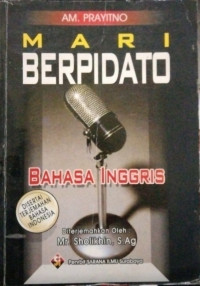Image of Mari Berpidato Bahasa Inggris